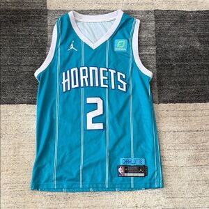 Jordan Teal Hornets Jersey(Lamelo ball)